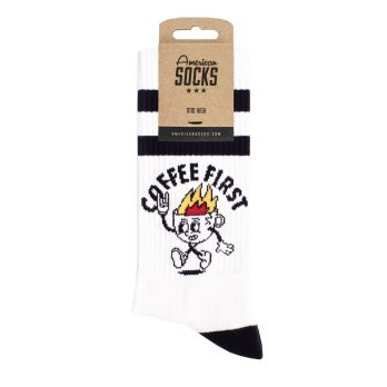 CALCETINES AMERICAN SOCKS COFFE FIRST