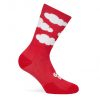 CALCETINES PERFORMANCE CICLISMO Y RUNNING CLOUDS ROJOS