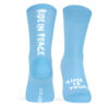 CALCETINES PACIFIC PERFORMANCE CICLISMO Y RUNNING CELESTES RIDE IN PEACE